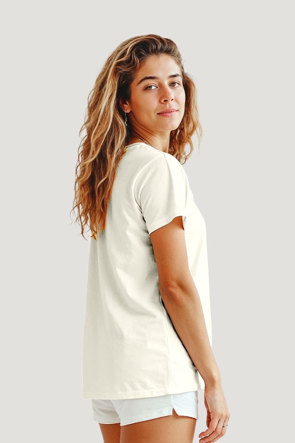 CAMISETA AMOR AO QUADRADINHO