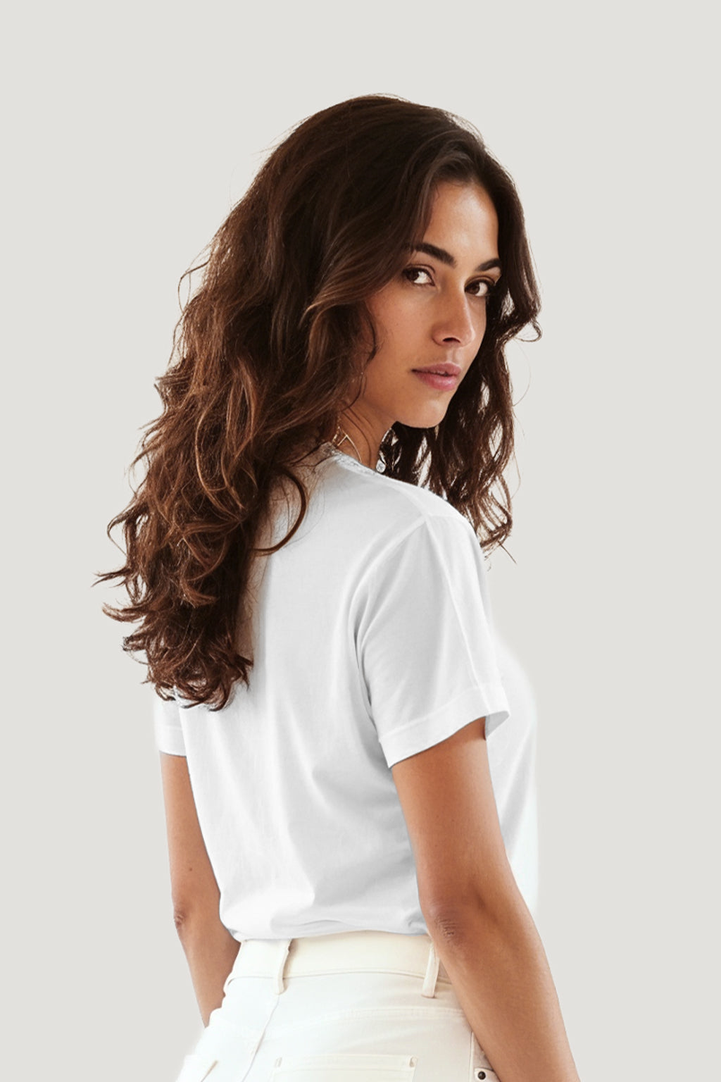 T-shirt Feminina Algodão Azulejo