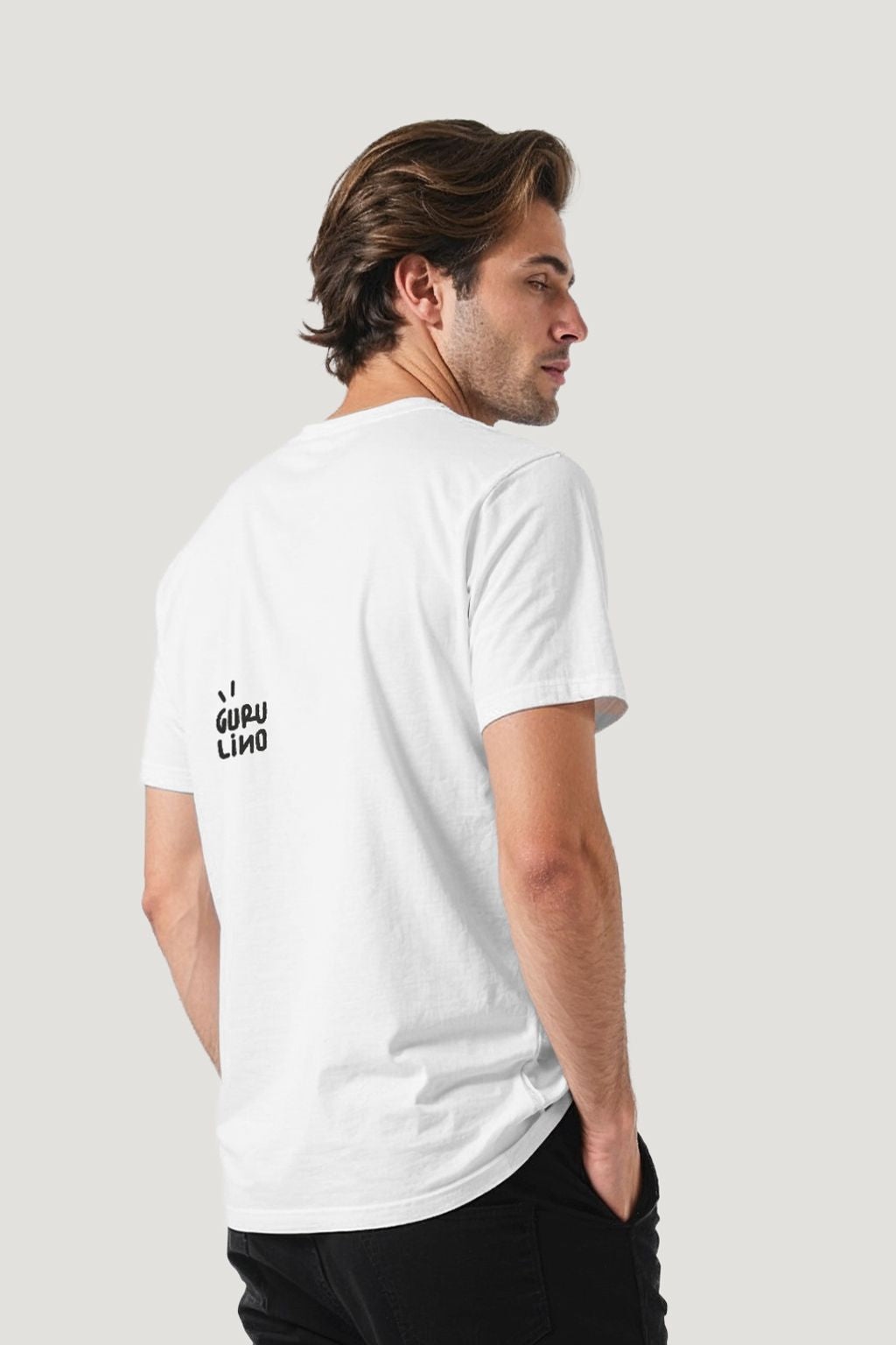 CAMISETA GURU FACE COLORIDA | GURULINO