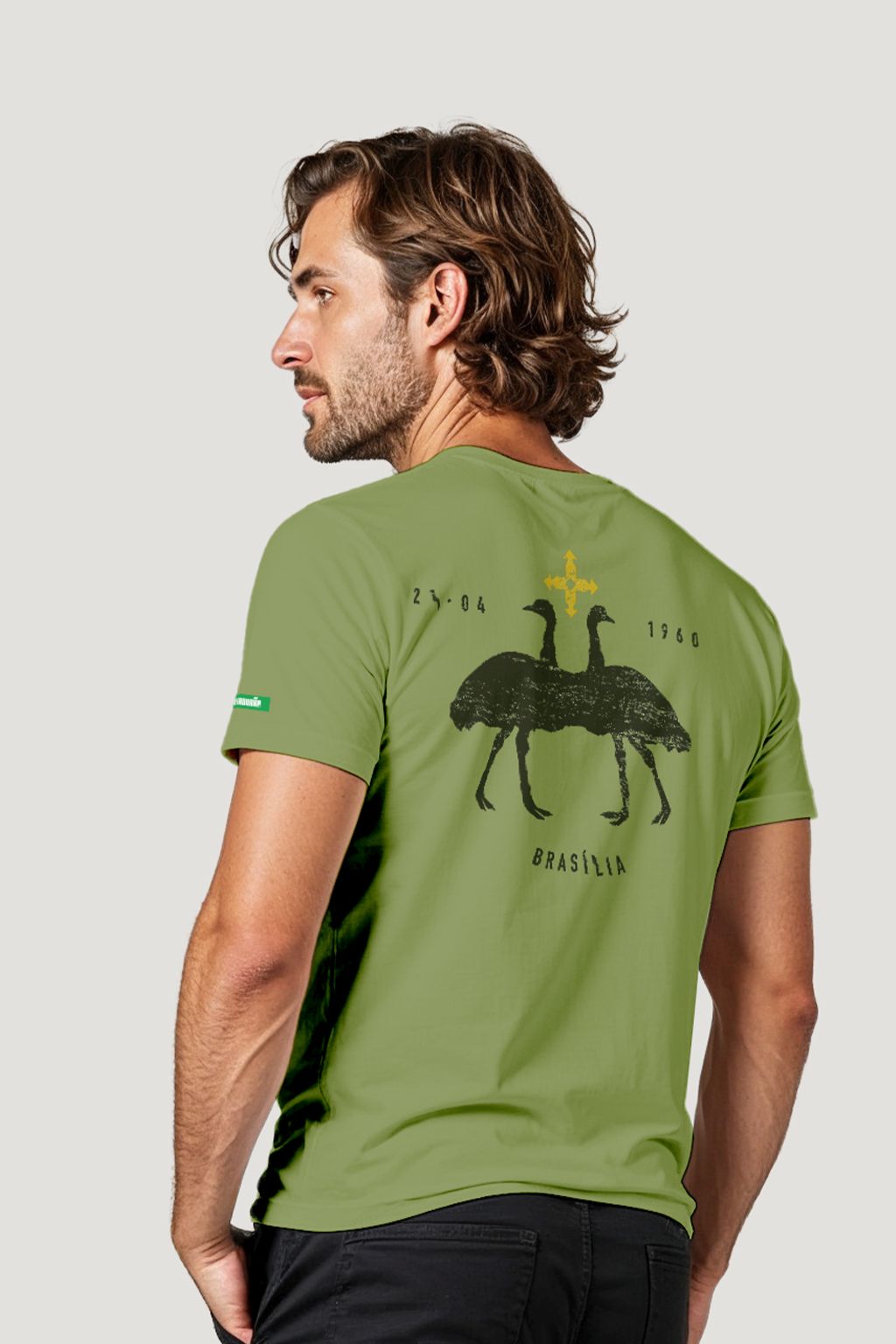 CAMISETA BRASAO EMAS