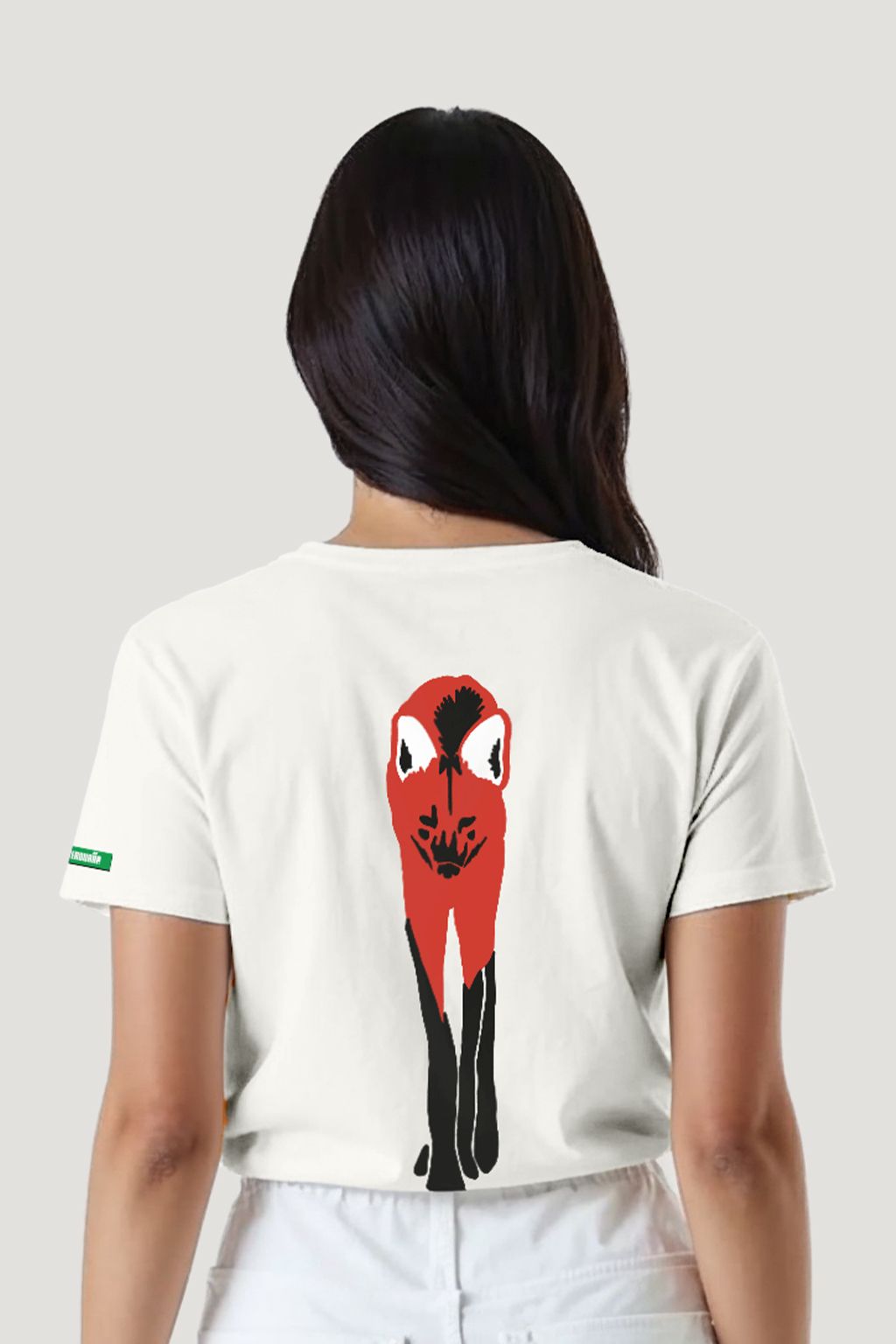 Camiseta Tradicional Algodão Lobo Unissex