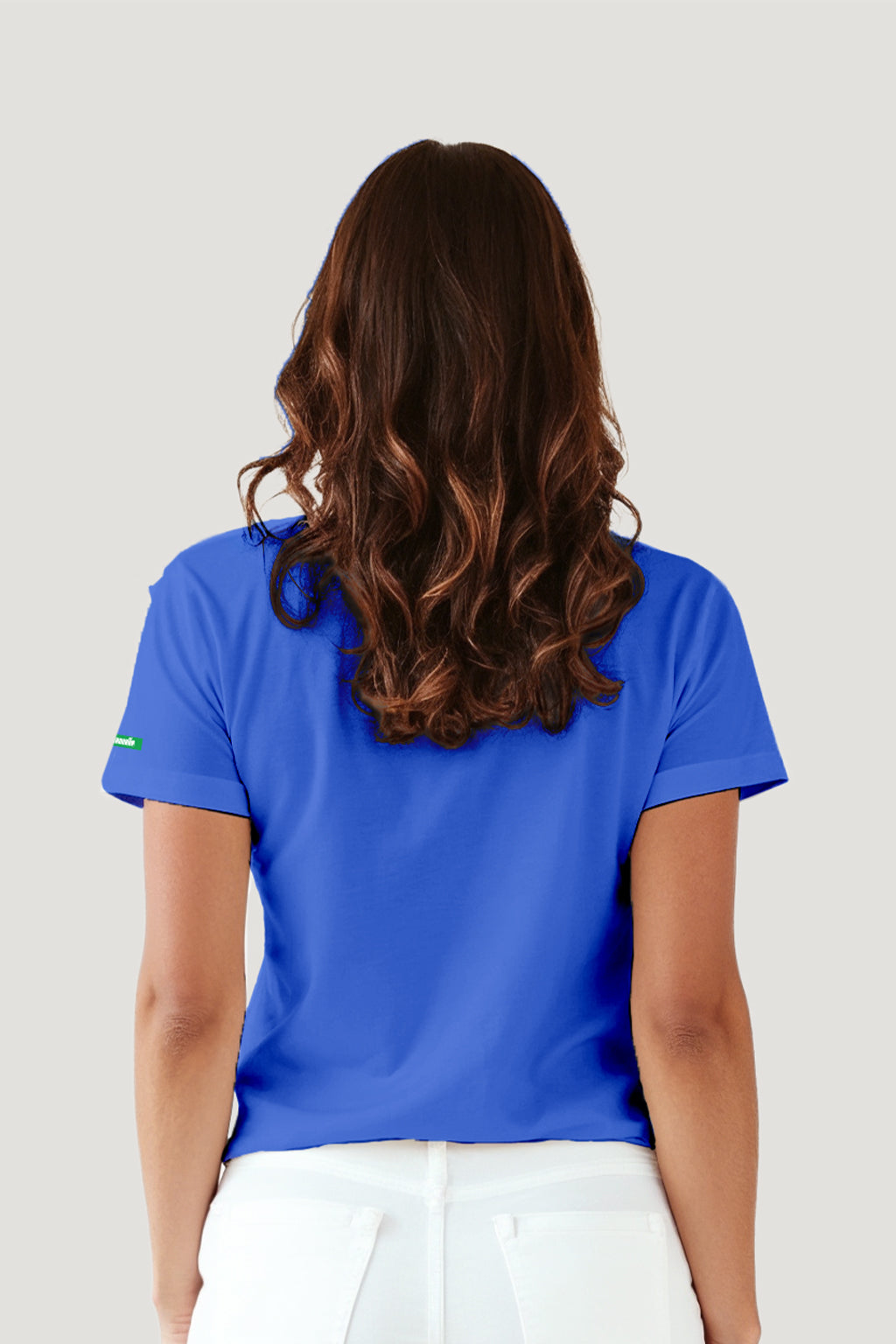 T-shirt Feminina Algodão Camelo