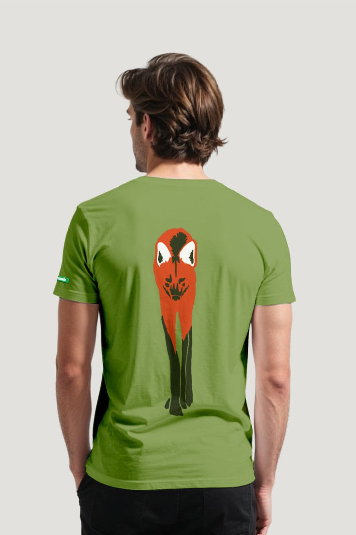 Camiseta Tradicional Algodão Lobo Unissex