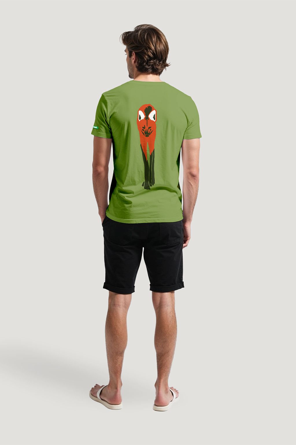 Camiseta Tradicional Algodão Lobo Unissex