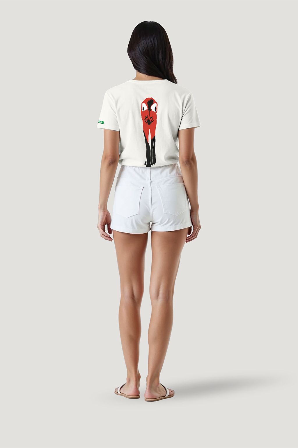 Camiseta Tradicional Algodão Lobo Unissex