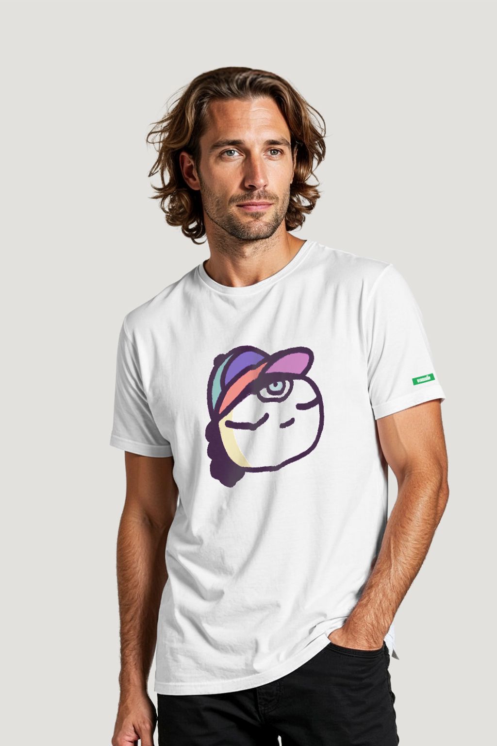 Camiseta Tradicional Algodão Boné Gurulino Unissex