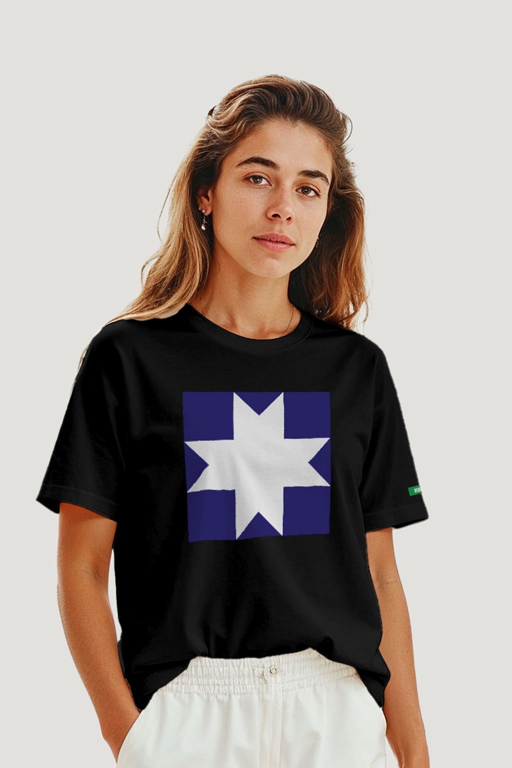 CAMISETA AZULEJOS NO CORACAO