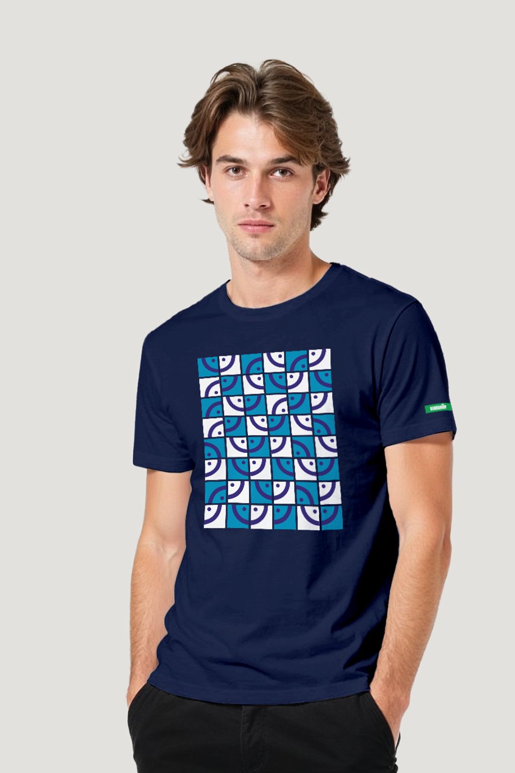 CAMISETA AZULEJO FELIZ