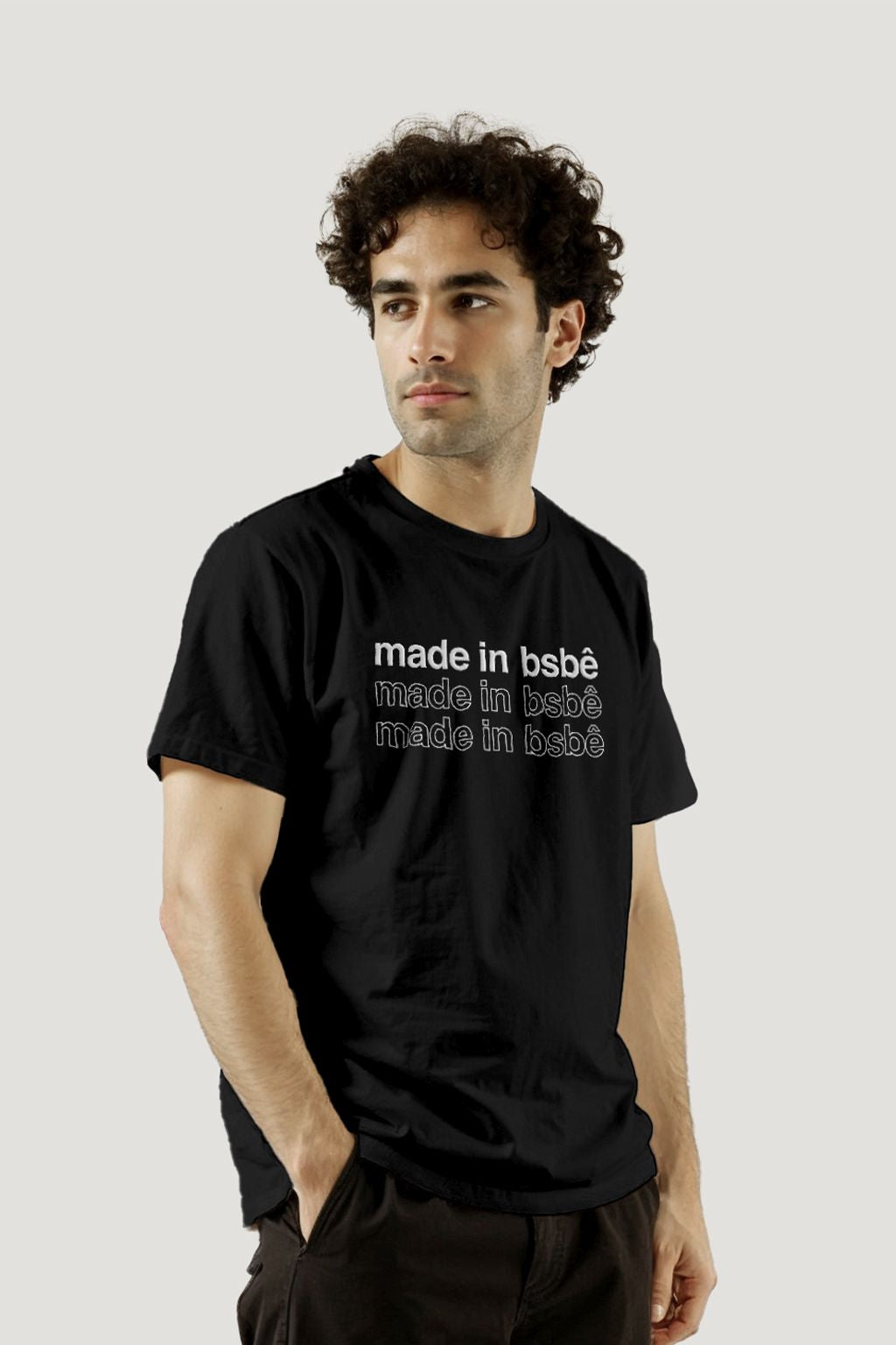 Camiseta Tradicional Algodão Made In Bsbê Unissex