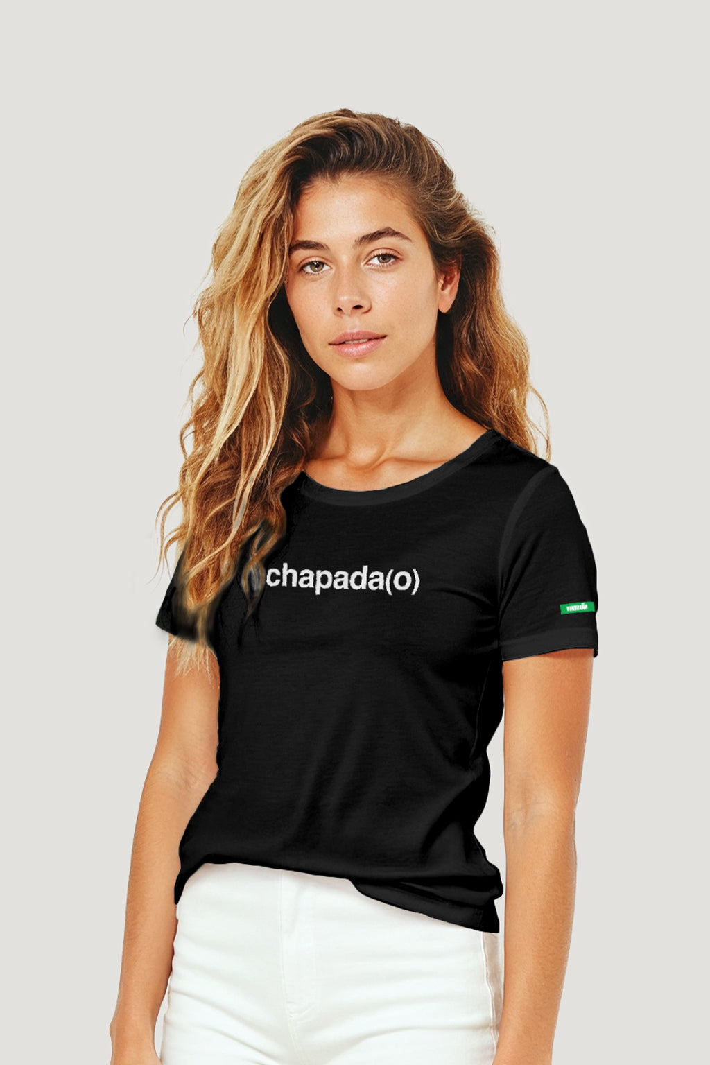 T-shirt Feminina Algodão Chapada (o)