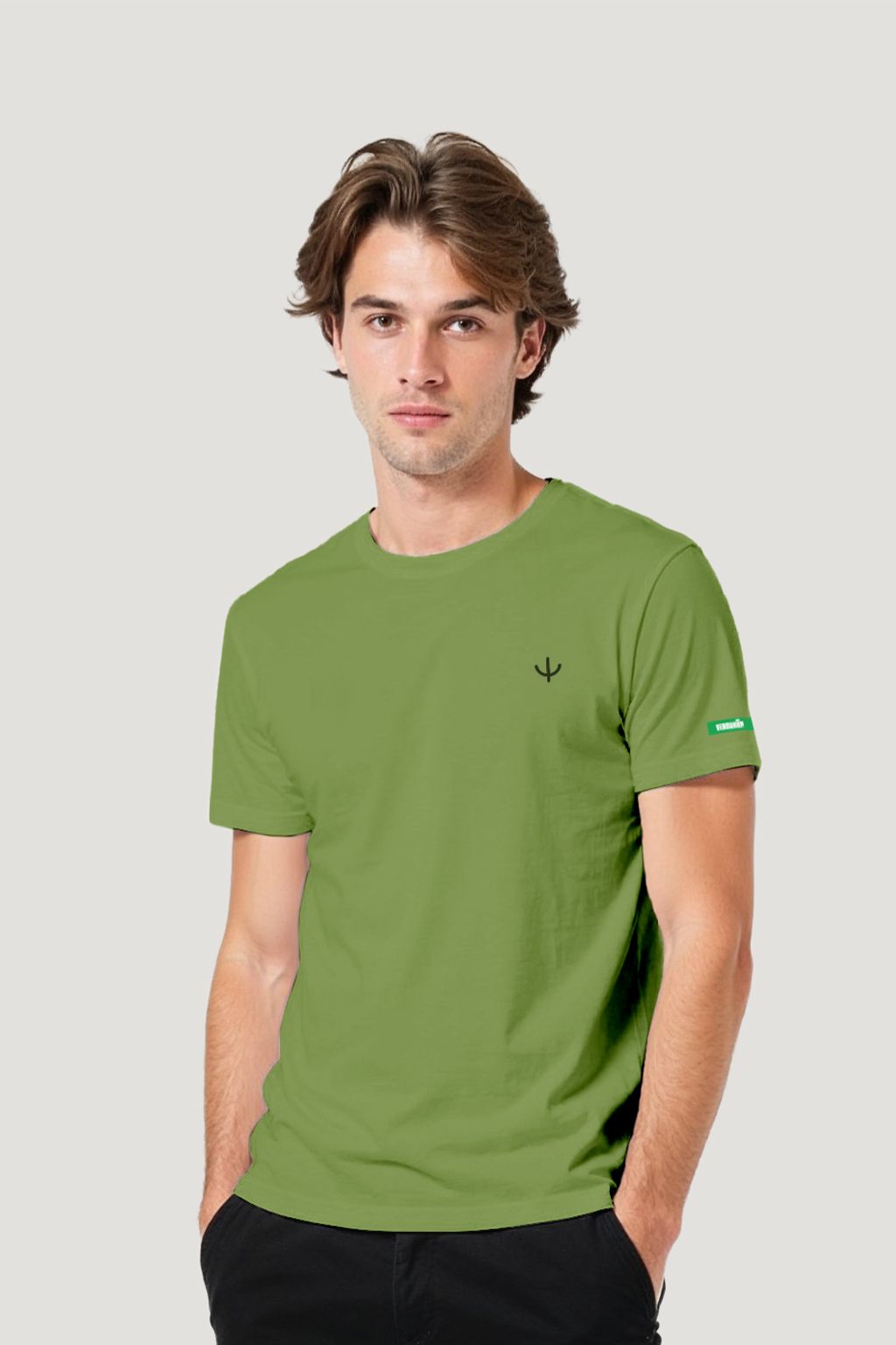 Camiseta Tradicional Algodão Lobo Unissex
