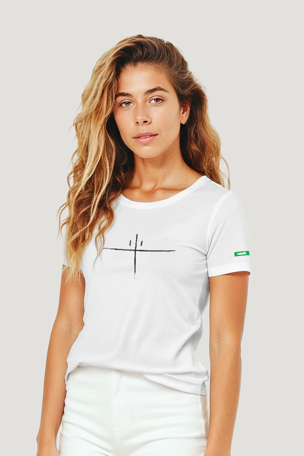 T-shirt Feminina Algodão Primeiro Plano