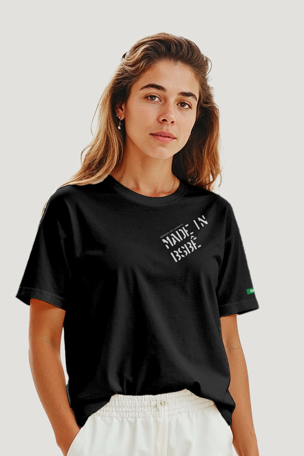 Camiseta Tradicional Algodão Made In Bsbê Grafite Unissex