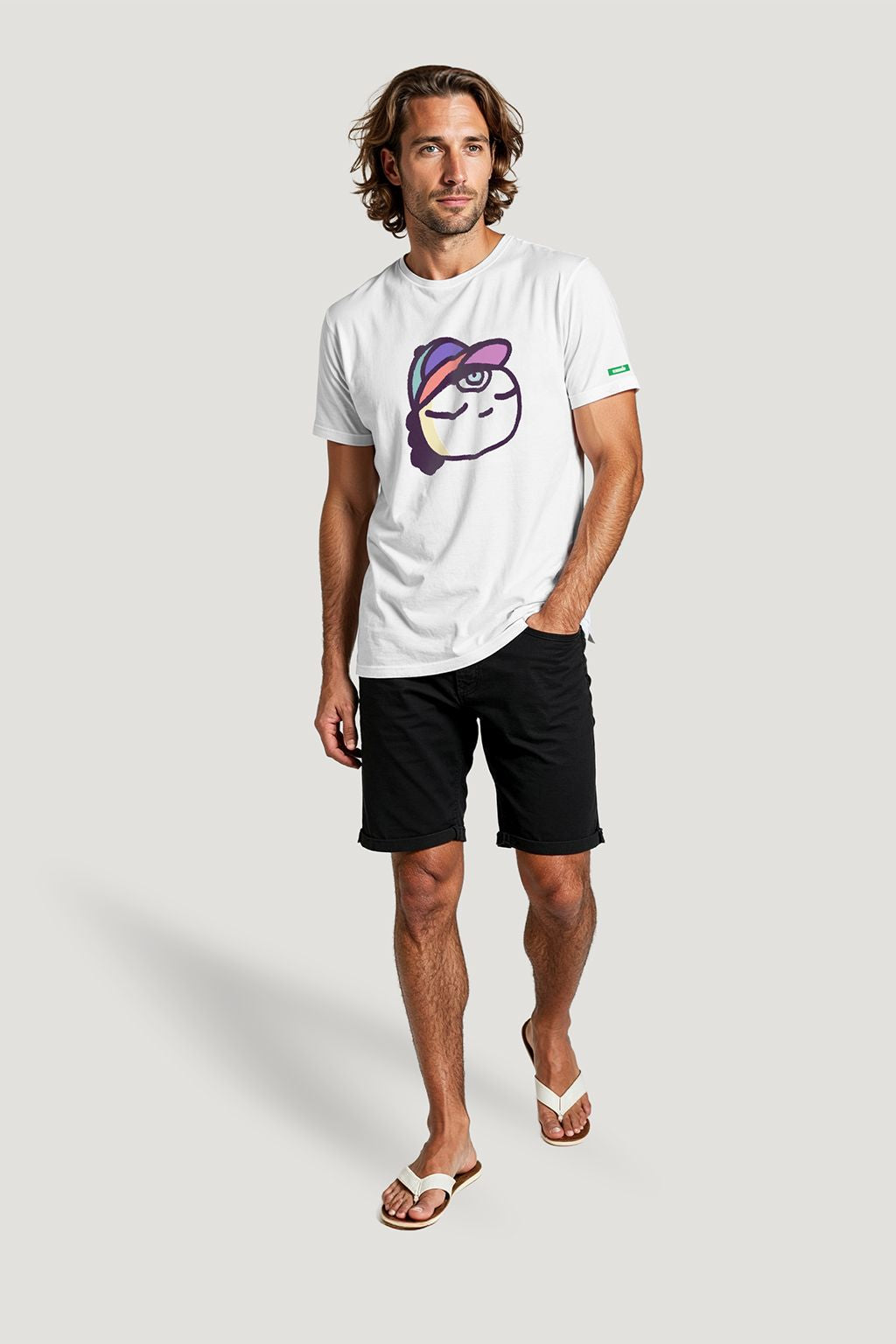 Camiseta Tradicional Algodão Boné Gurulino Unissex