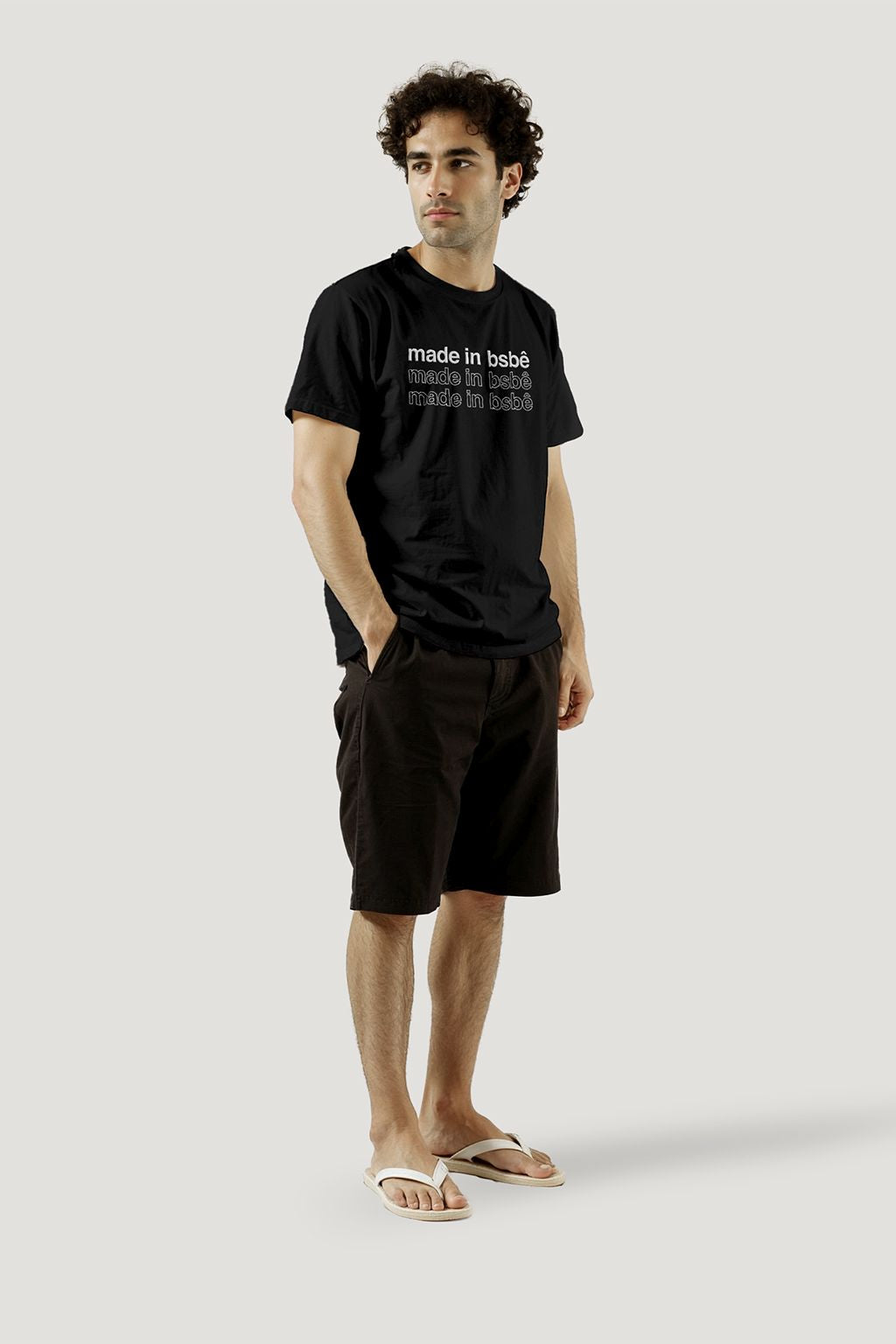 Camiseta Tradicional Algodão Made In Bsbê Unissex
