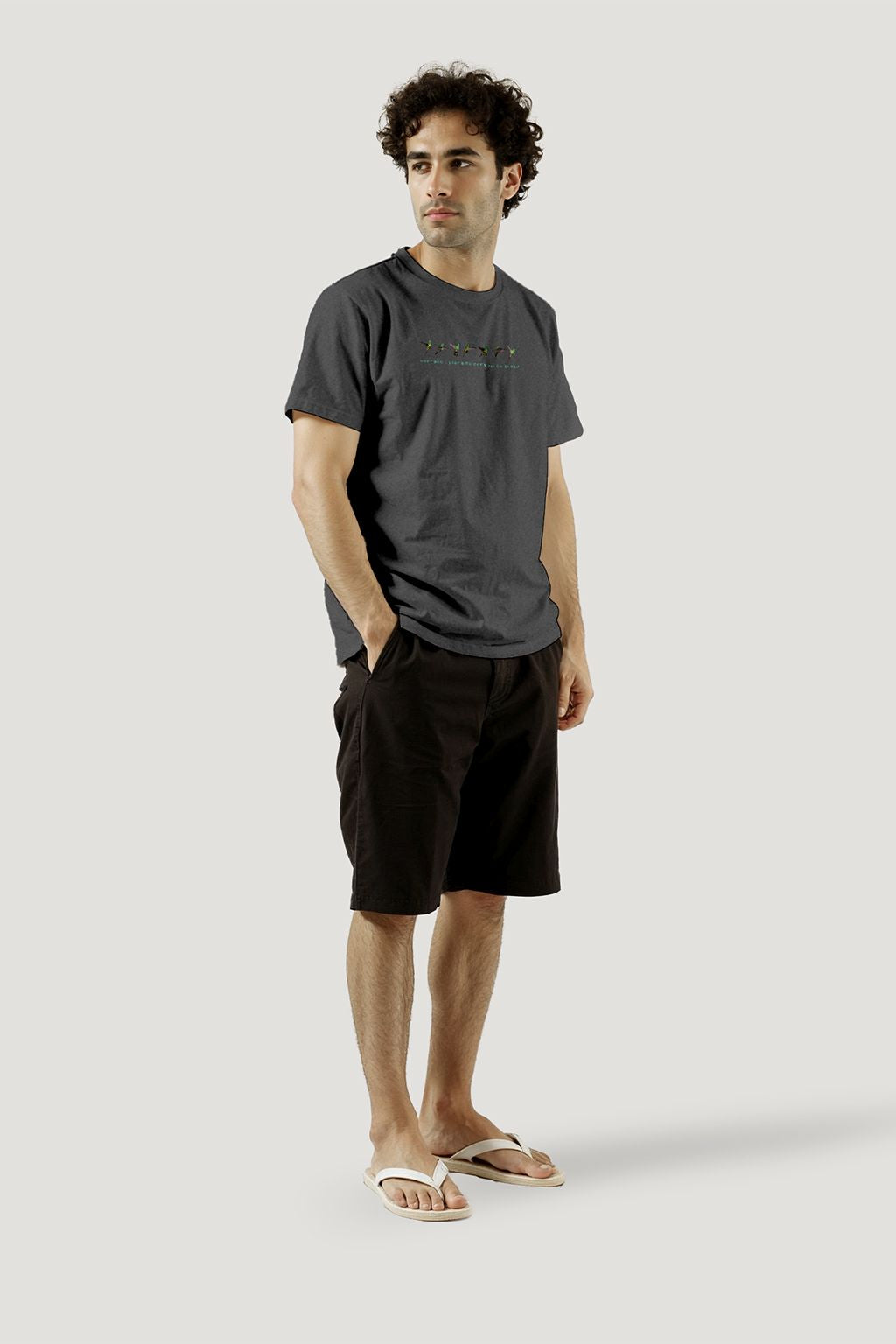 CAMISETA BEIJA-FLOR LINHAS