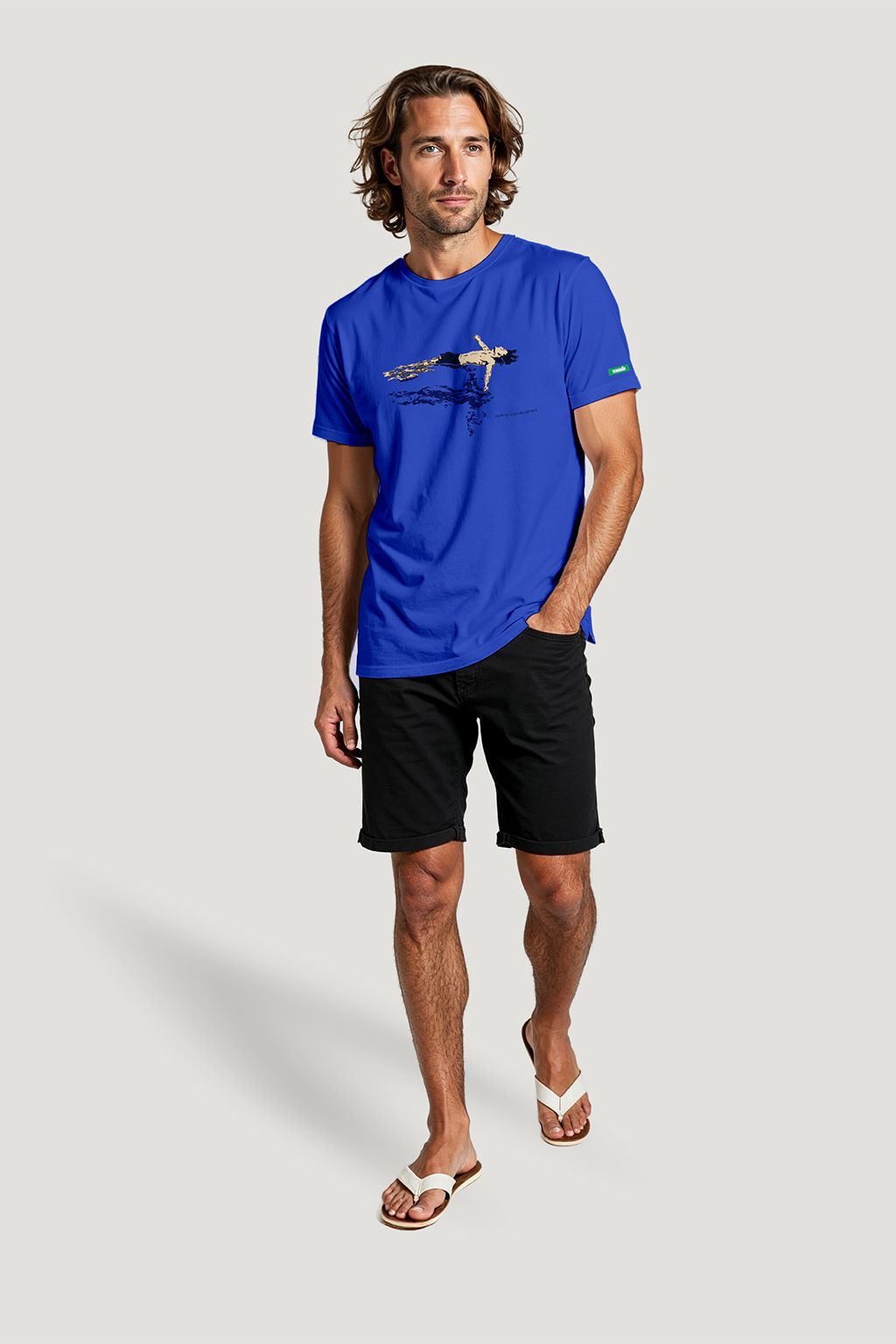 CAMISETA HOMEM BOIANDO