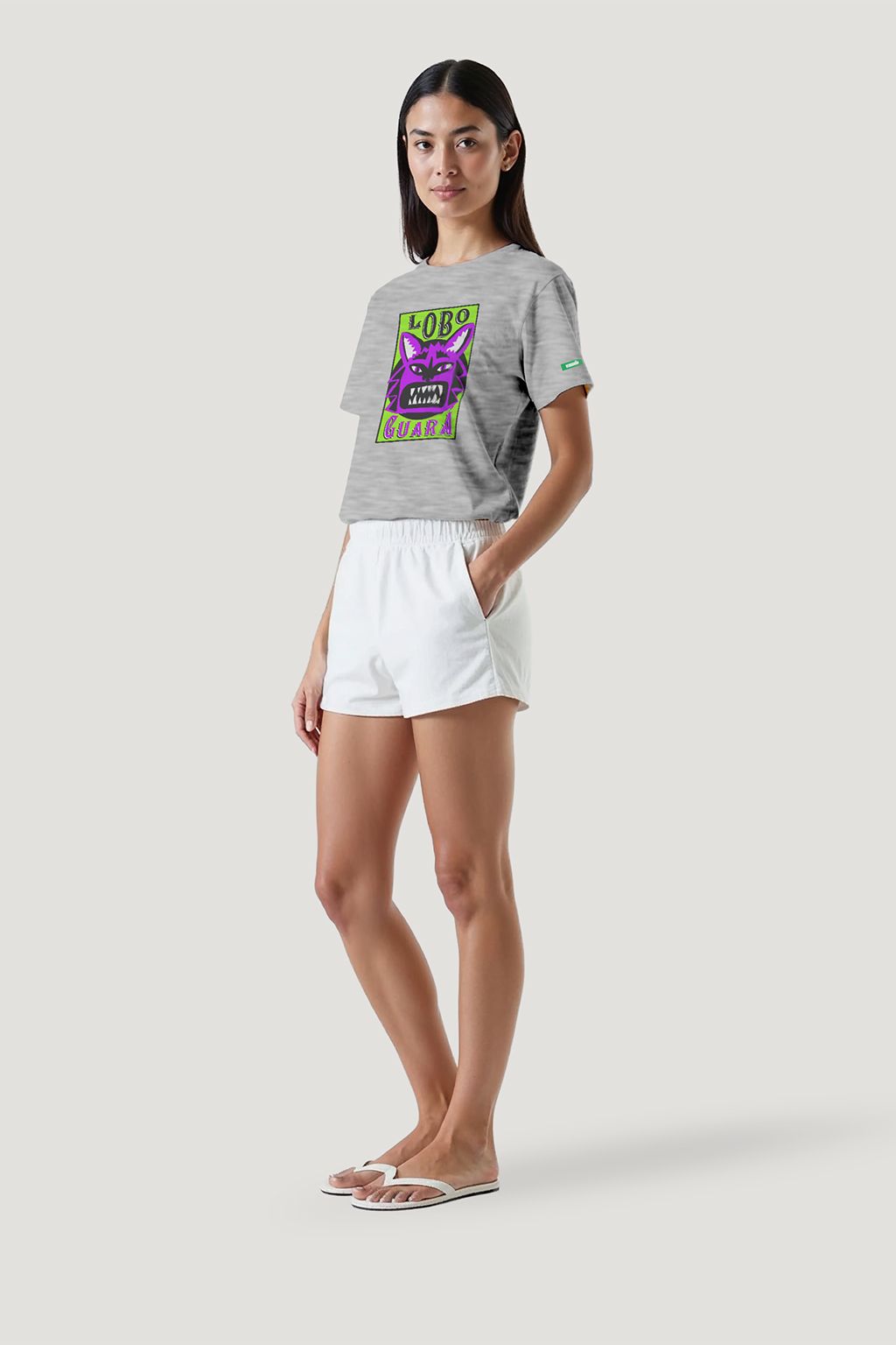 CAMISETA LOBO GUARA NEON