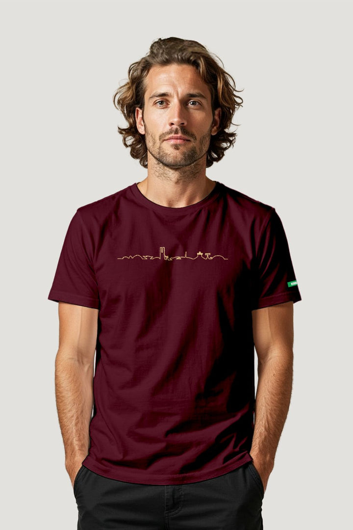 Camiseta Tradicional Algodão Traço Do Arquiteto Unissex