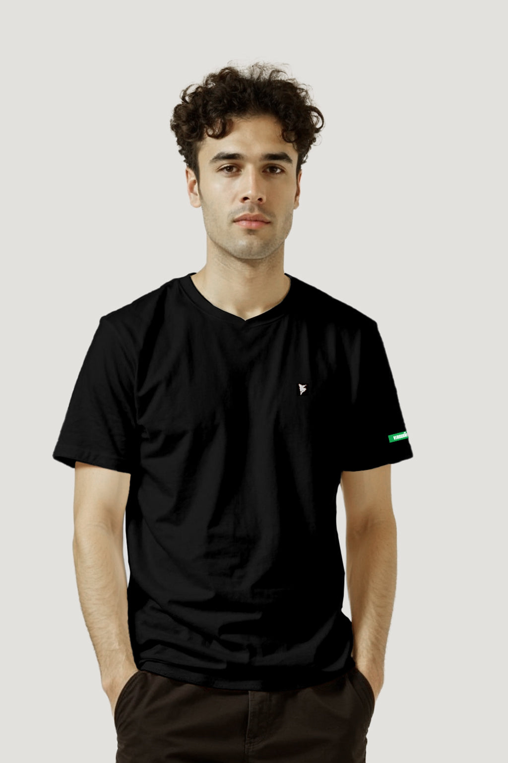 CAMISETA GOLA V LOBINHO