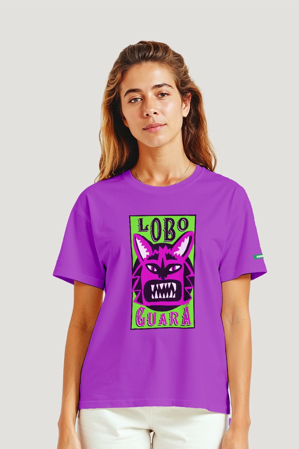 CAMISETA LOBO GUARA NEON