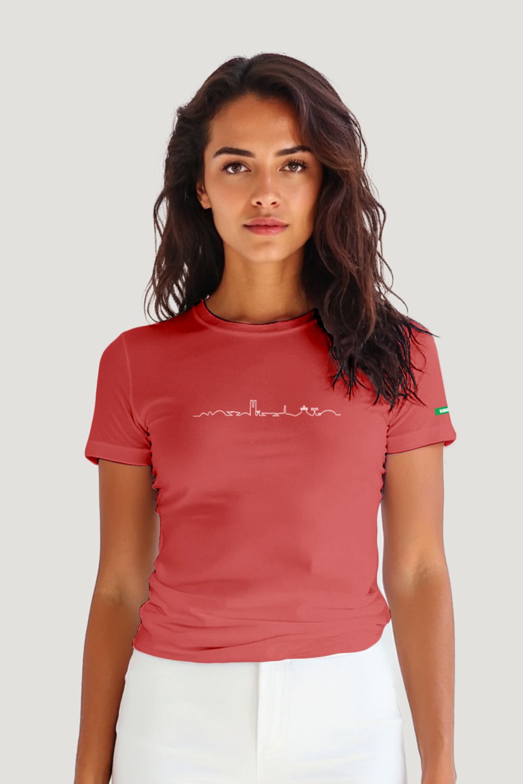 T-shirt Feminina Algodão Traço Do Arquiteto