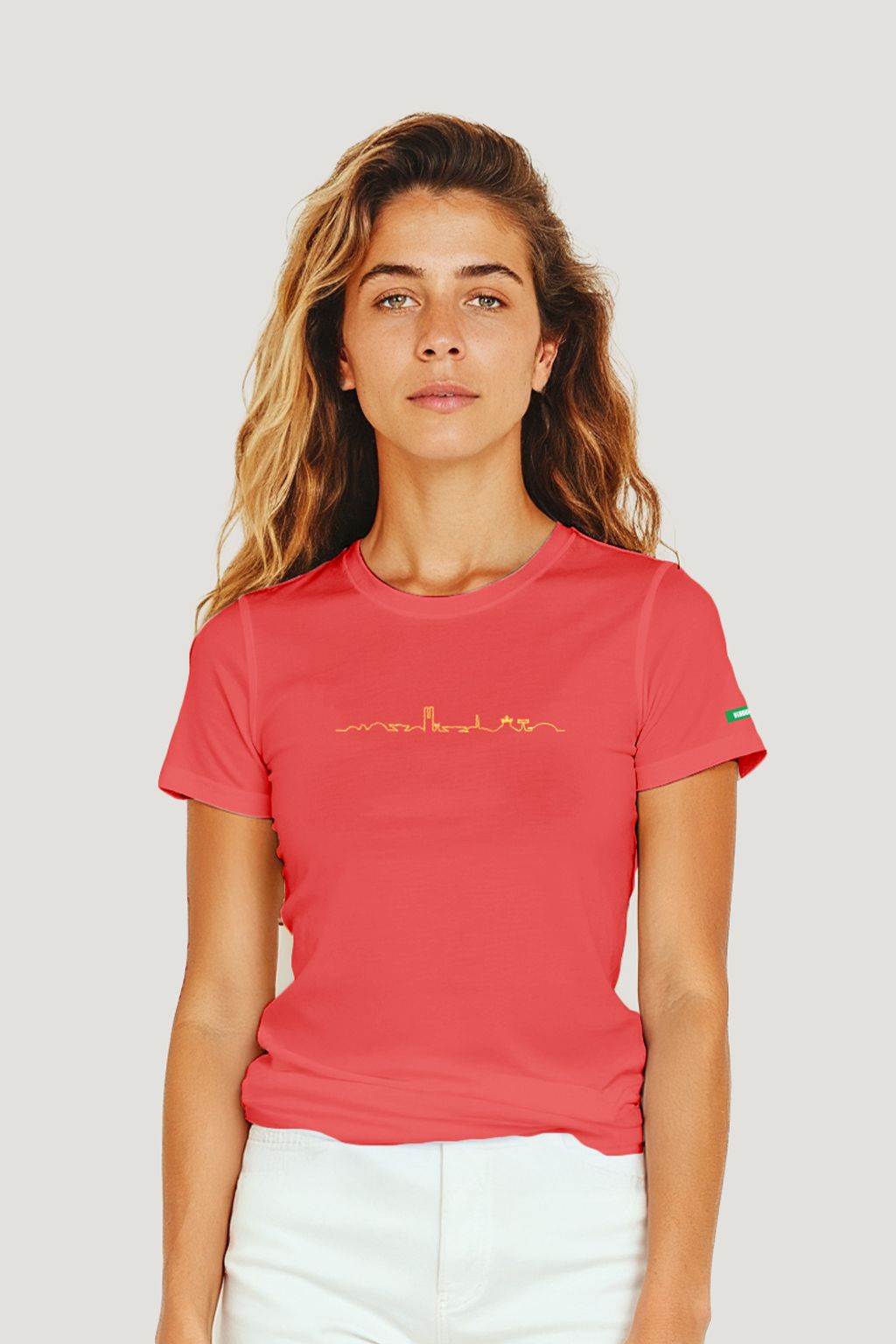 T-shirt Feminina Algodão Traço Do Arquiteto