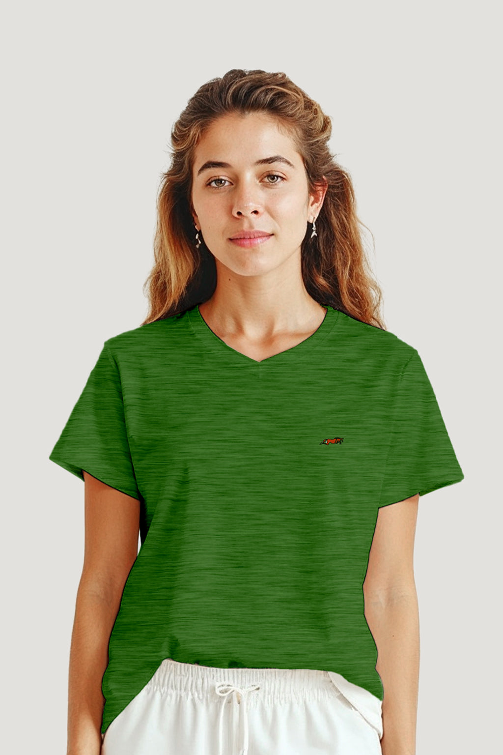 CAMISETA GOLA V LOBINHO