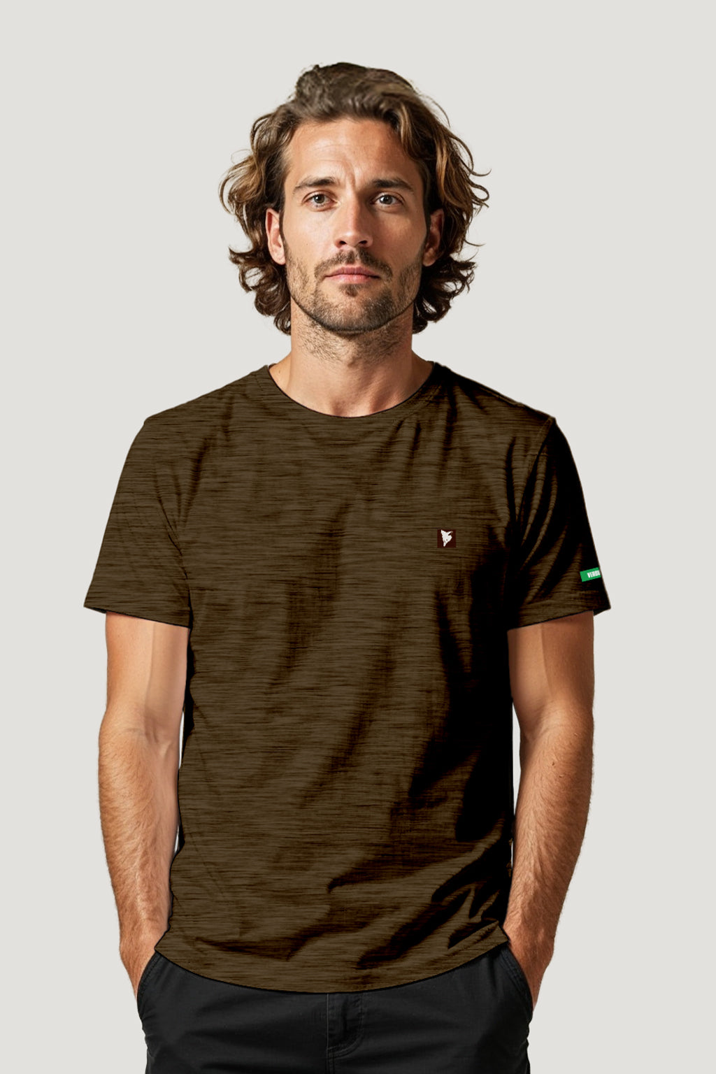 CAMISETA GOLA V LOBINHO