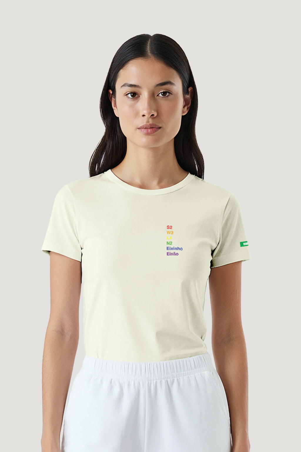 T-shirt Feminina Algodão Colorindo