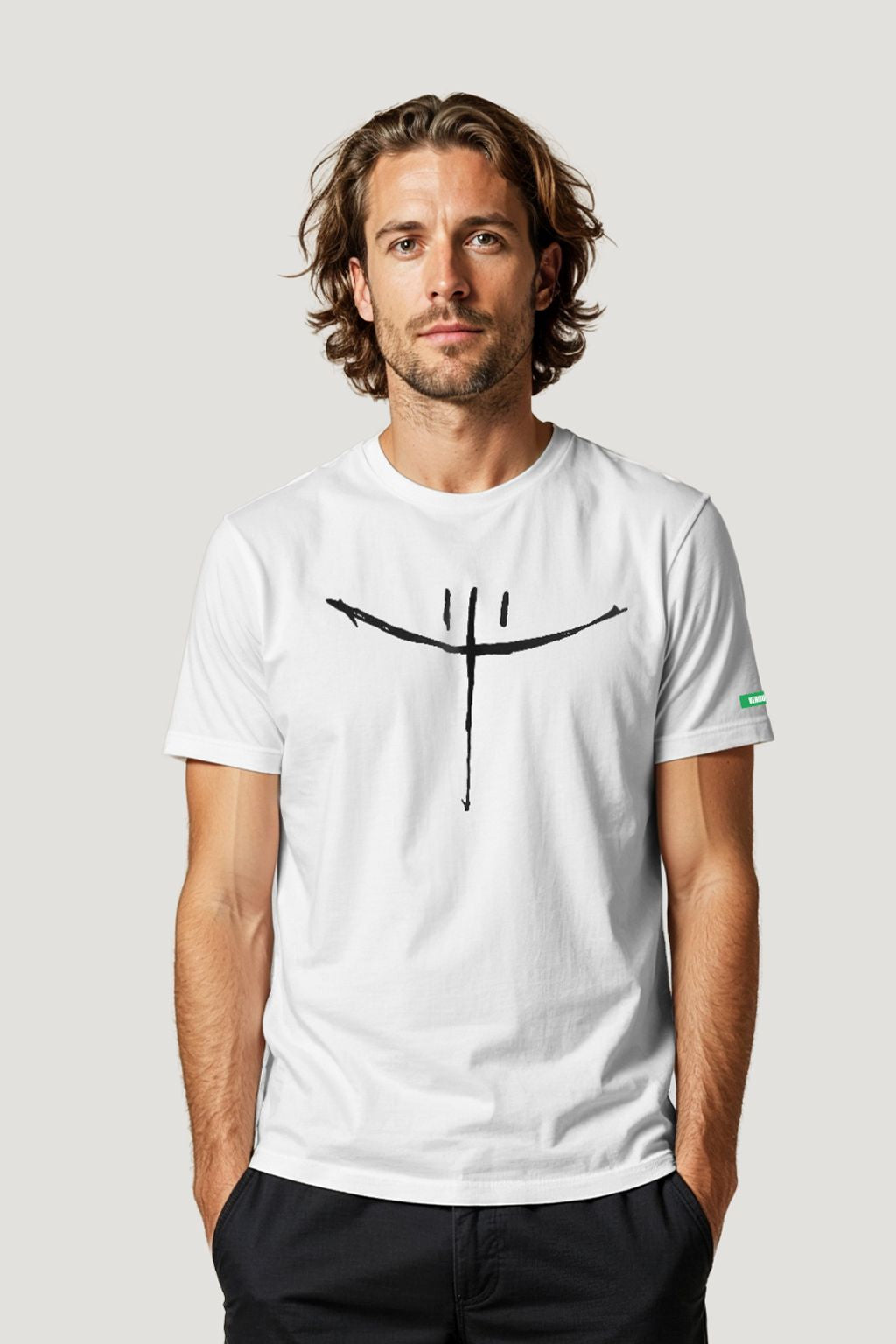 CAMISETA PLANO SORRINDO