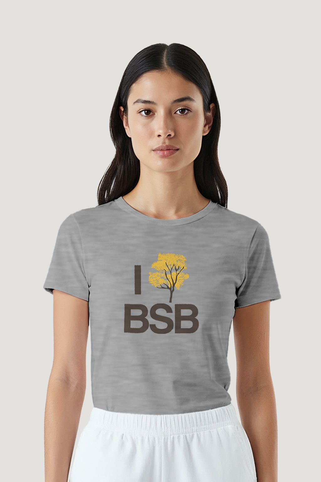 T-shirt Feminina Algodão I Ipê Bsb