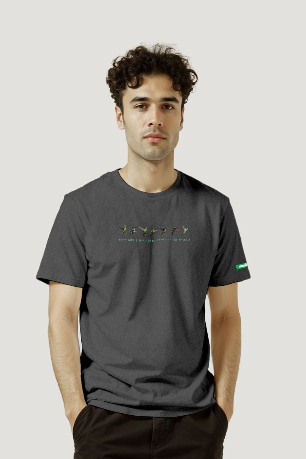 CAMISETA BEIJA-FLOR LINHAS