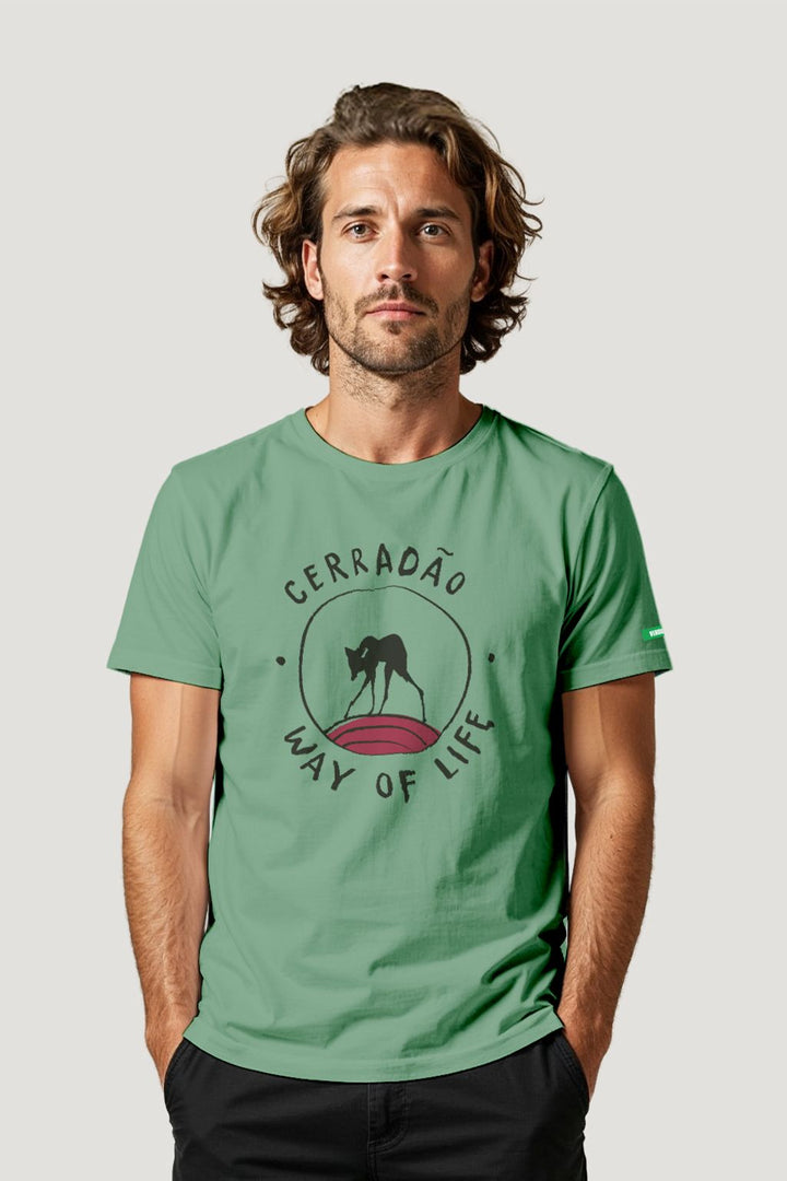 Camiseta Tradicional Algodão Cerradão Way Of Life Unissex