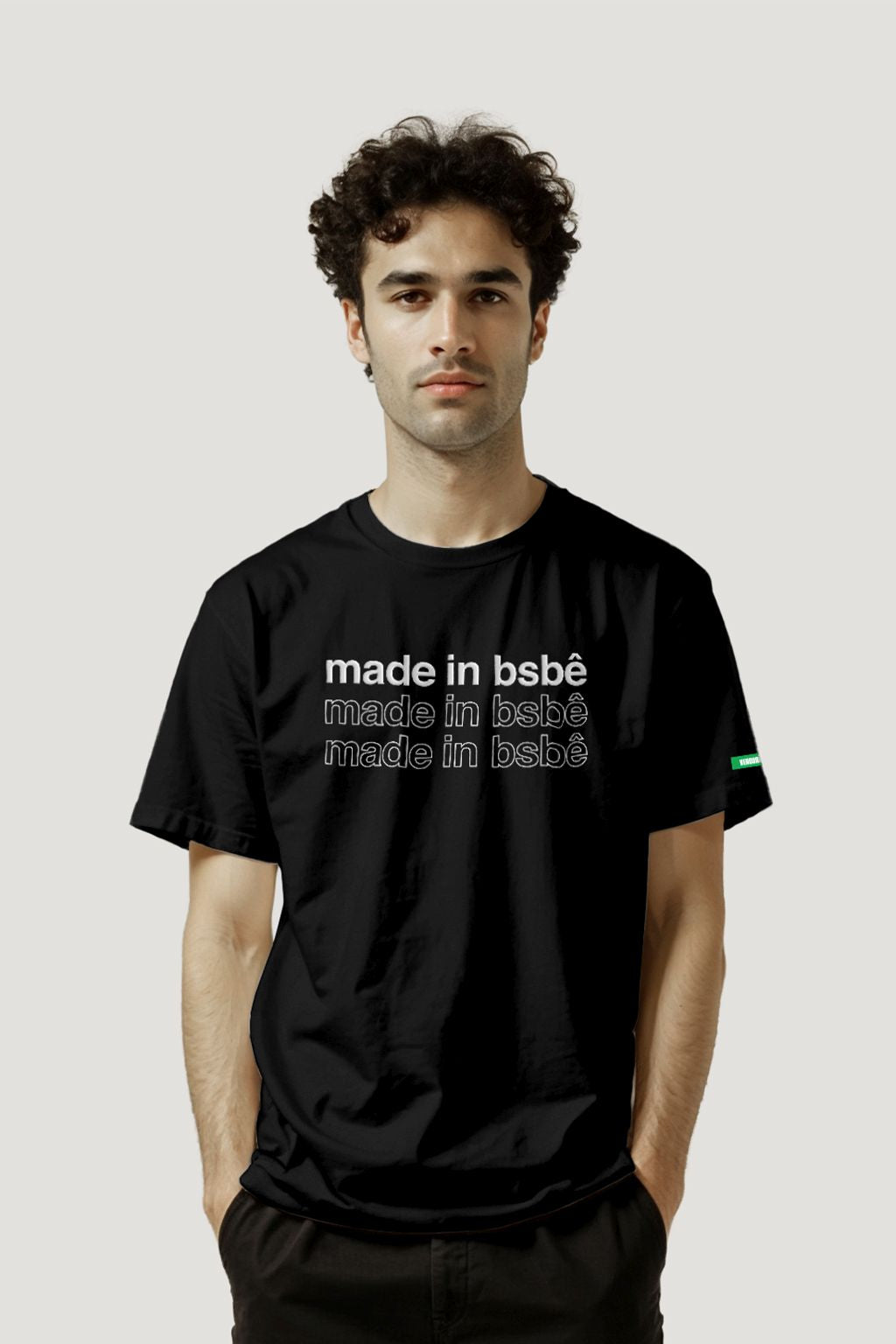 Camiseta Tradicional Algodão Made In Bsbê Unissex