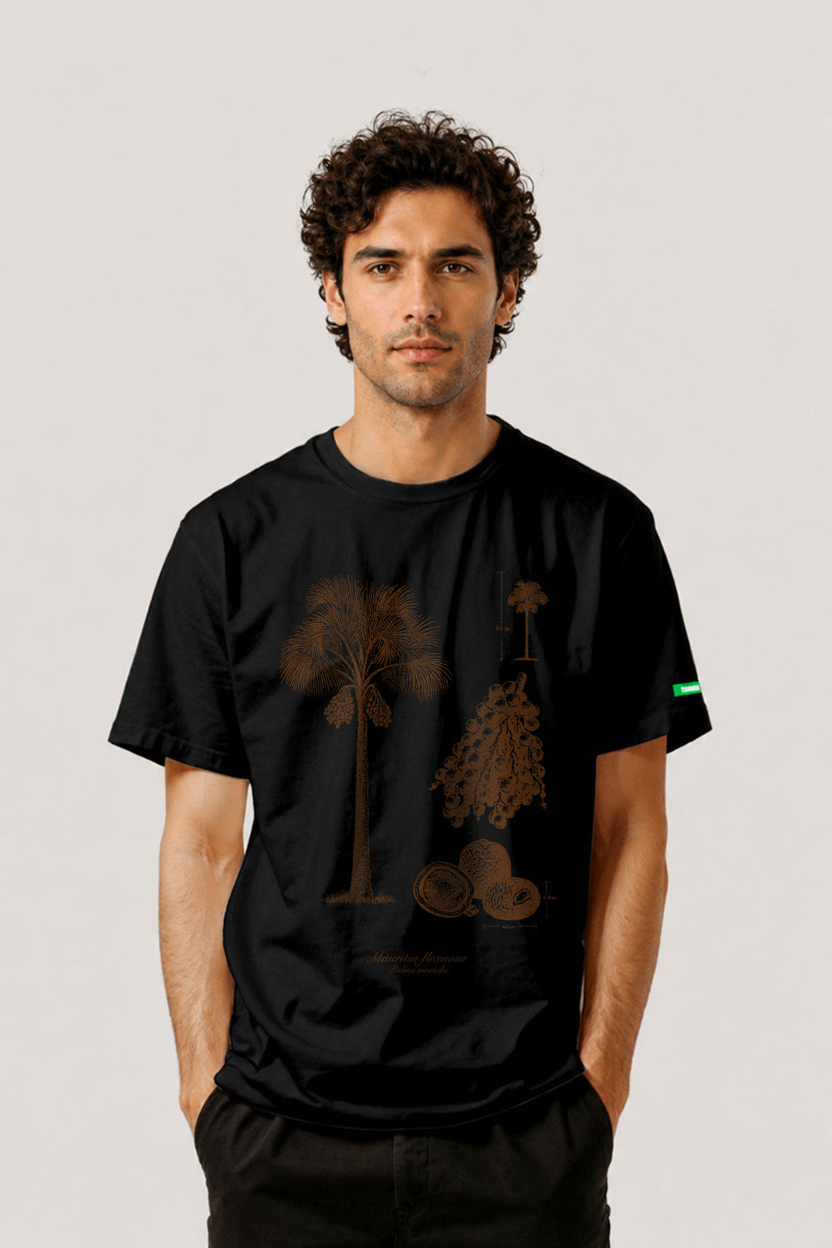 Camiseta Tradicional Algodão Mauritia Unissex