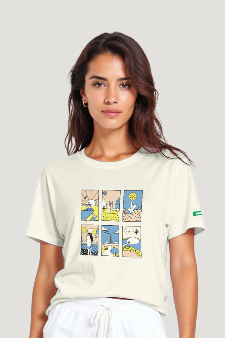 CAMISETA QUADRINHOS