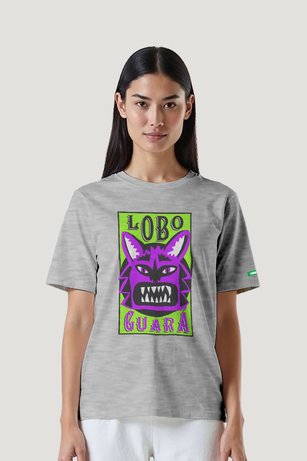 CAMISETA LOBO GUARA NEON