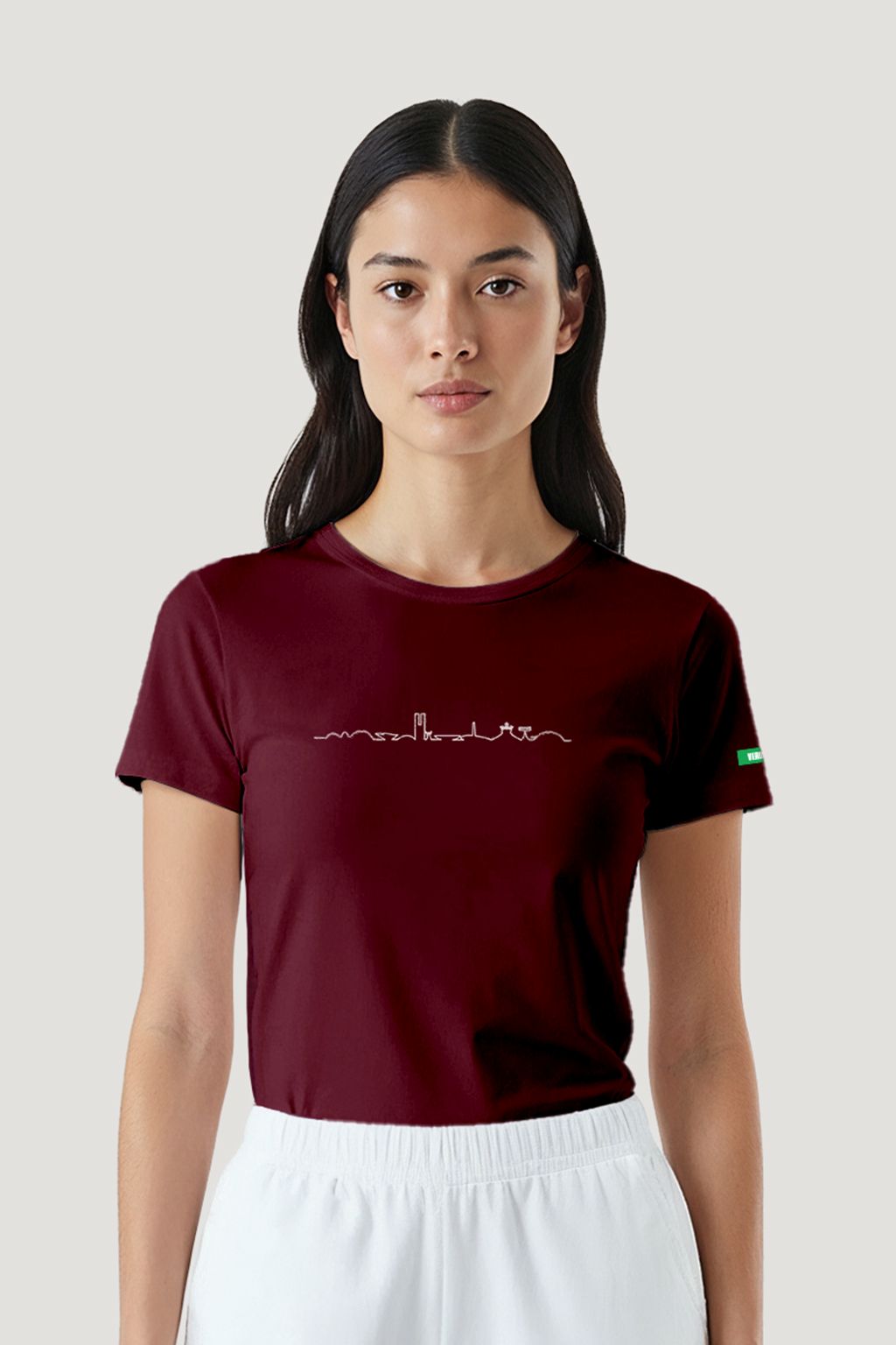 T-shirt Feminina Algodão Traço Do Arquiteto