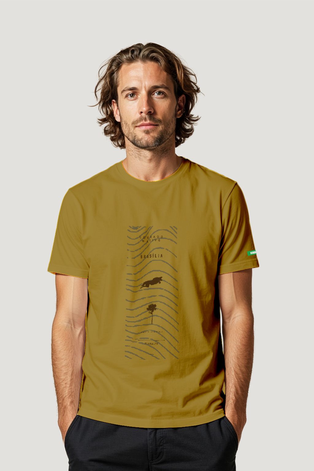CAMISETA LOBO RAJADO