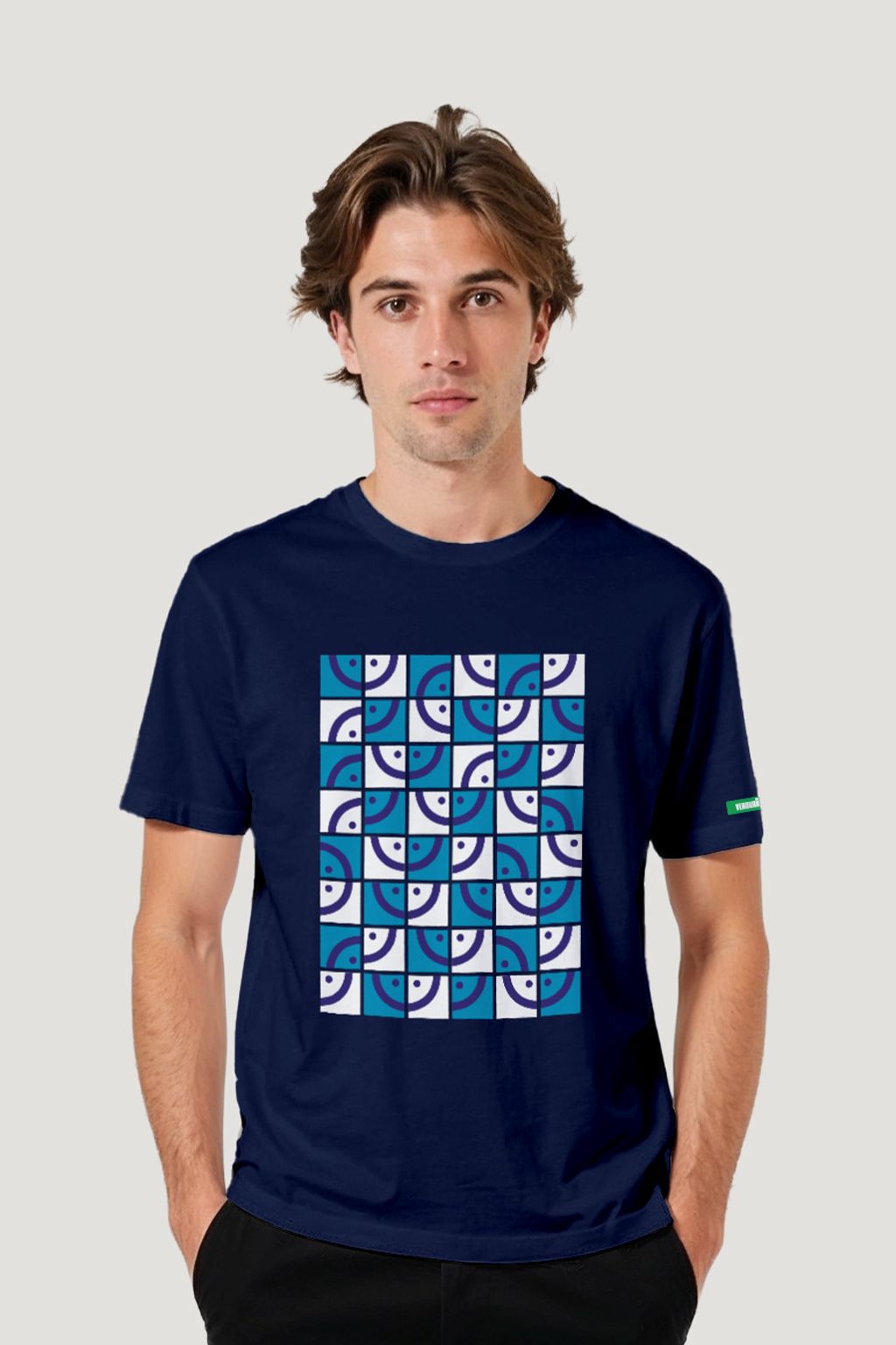 CAMISETA AZULEJO FELIZ