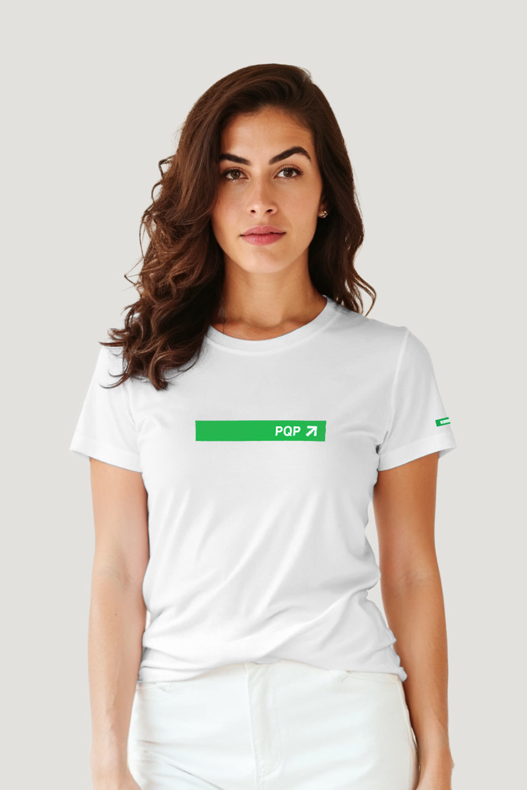 T-shirt Feminina Algodão Placa PQP