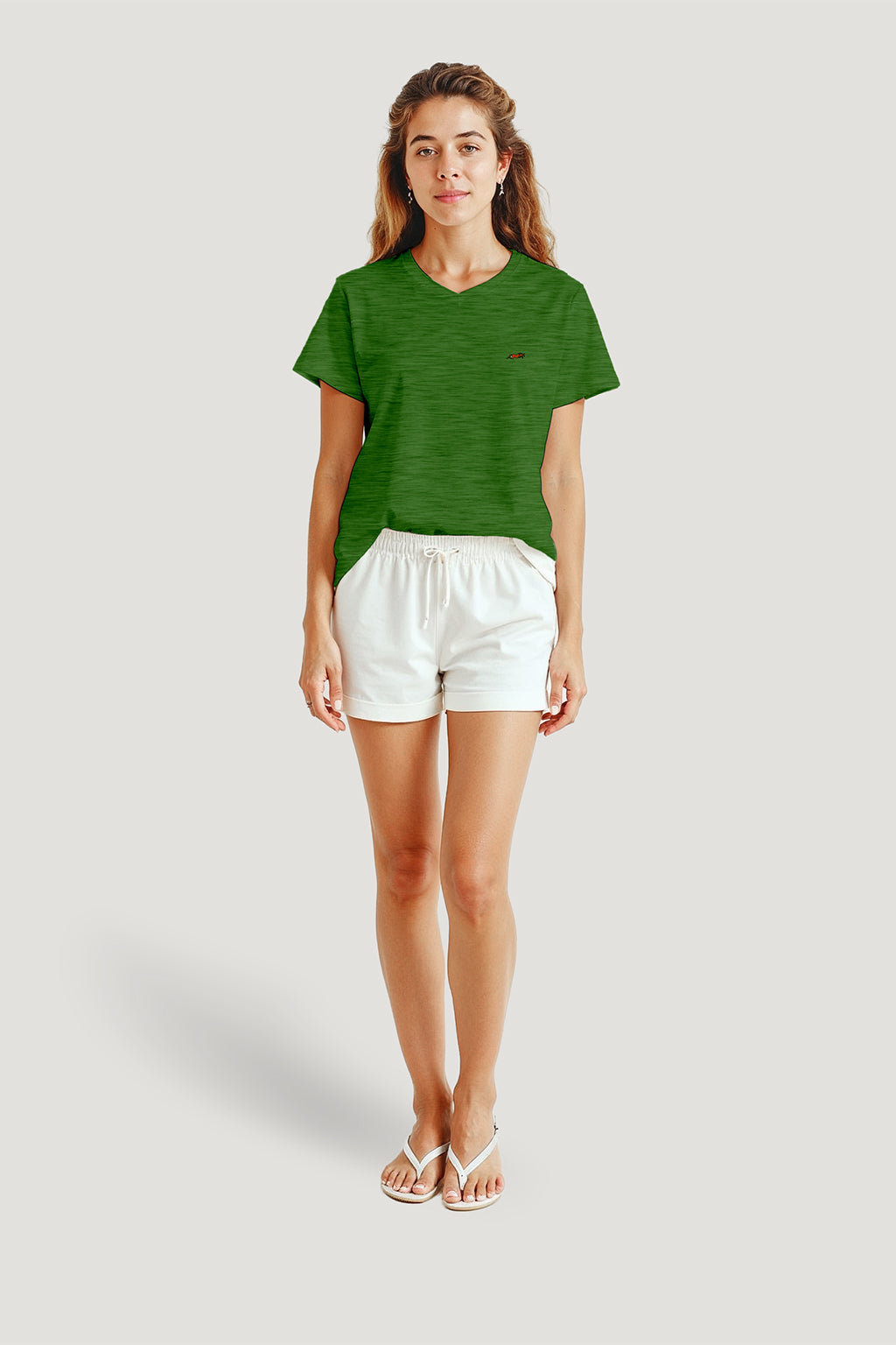 CAMISETA GOLA V LOBINHO