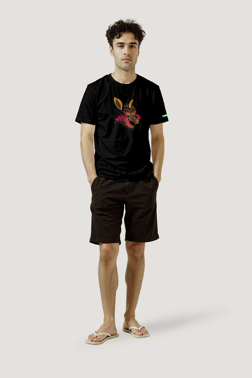 CAMISETA LOBO CHORANDO