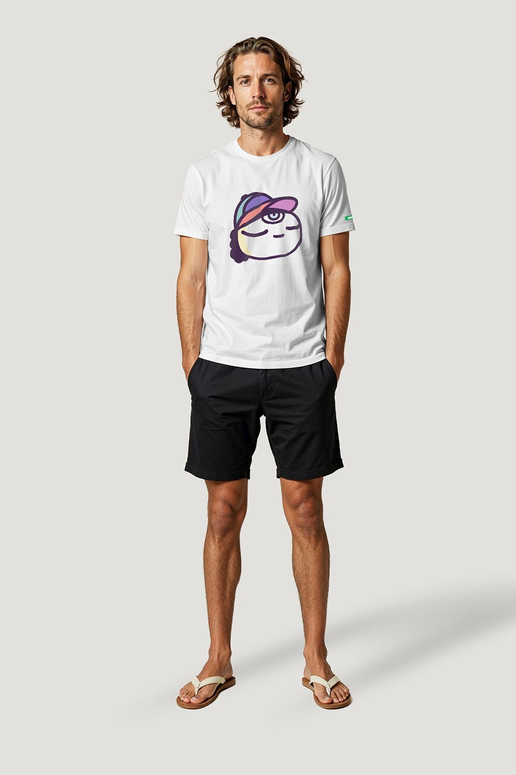 Camiseta Tradicional Algodão Boné Gurulino Unissex