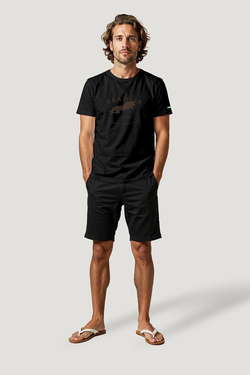 CAMISETA LOBO SALTANDO