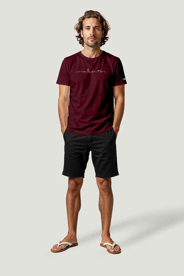 Camiseta Tradicional Algodão Traço Do Arquiteto Unissex