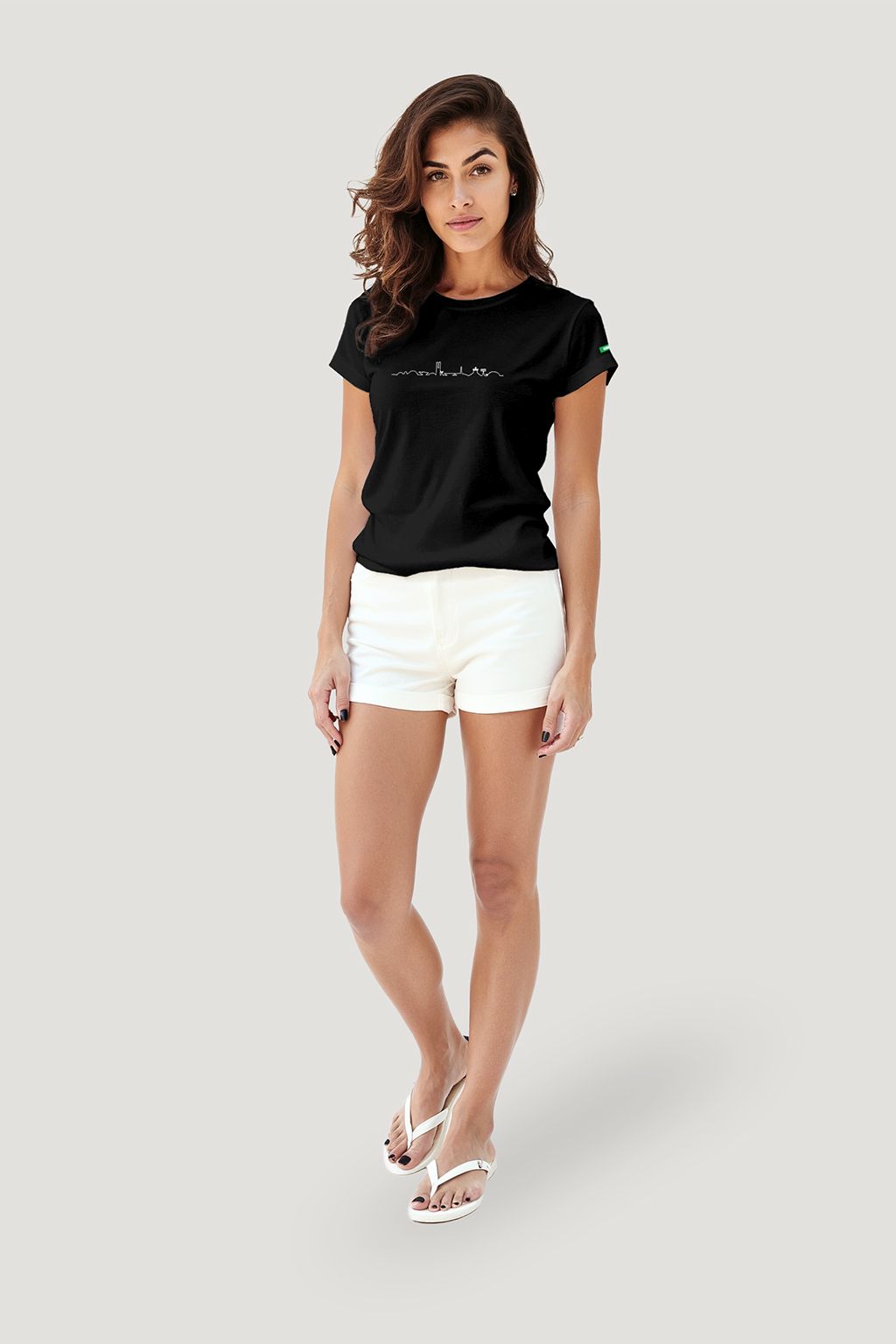 T-shirt Feminina Algodão Traço Do Arquiteto