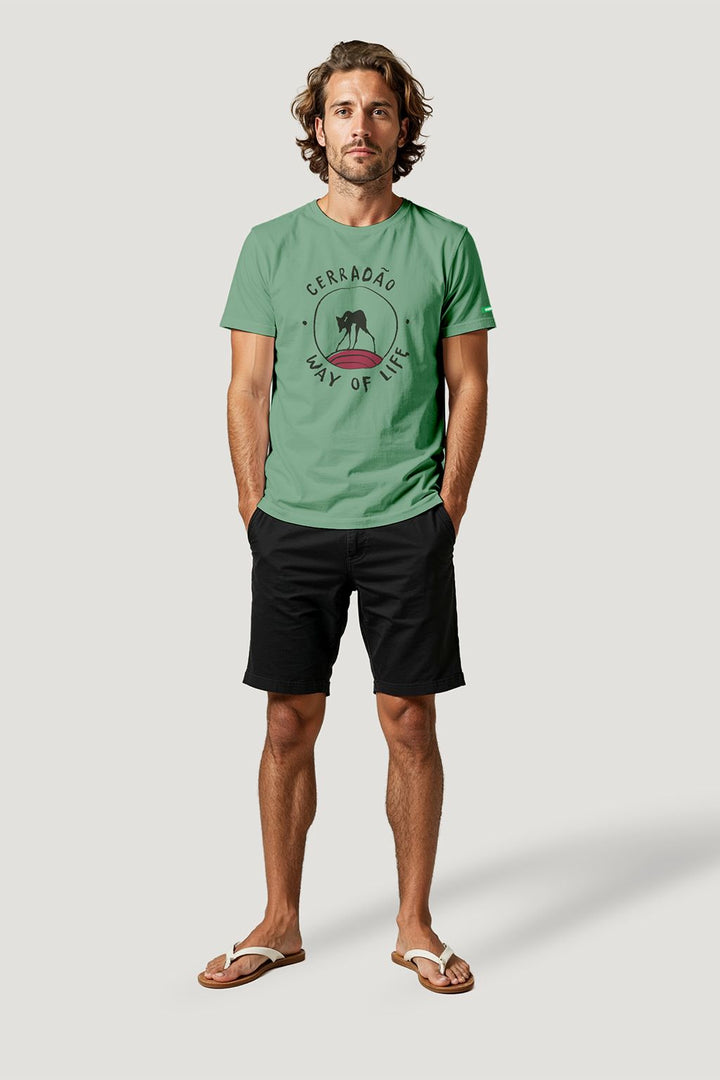 Camiseta Tradicional Algodão Cerradão Way Of Life Unissex