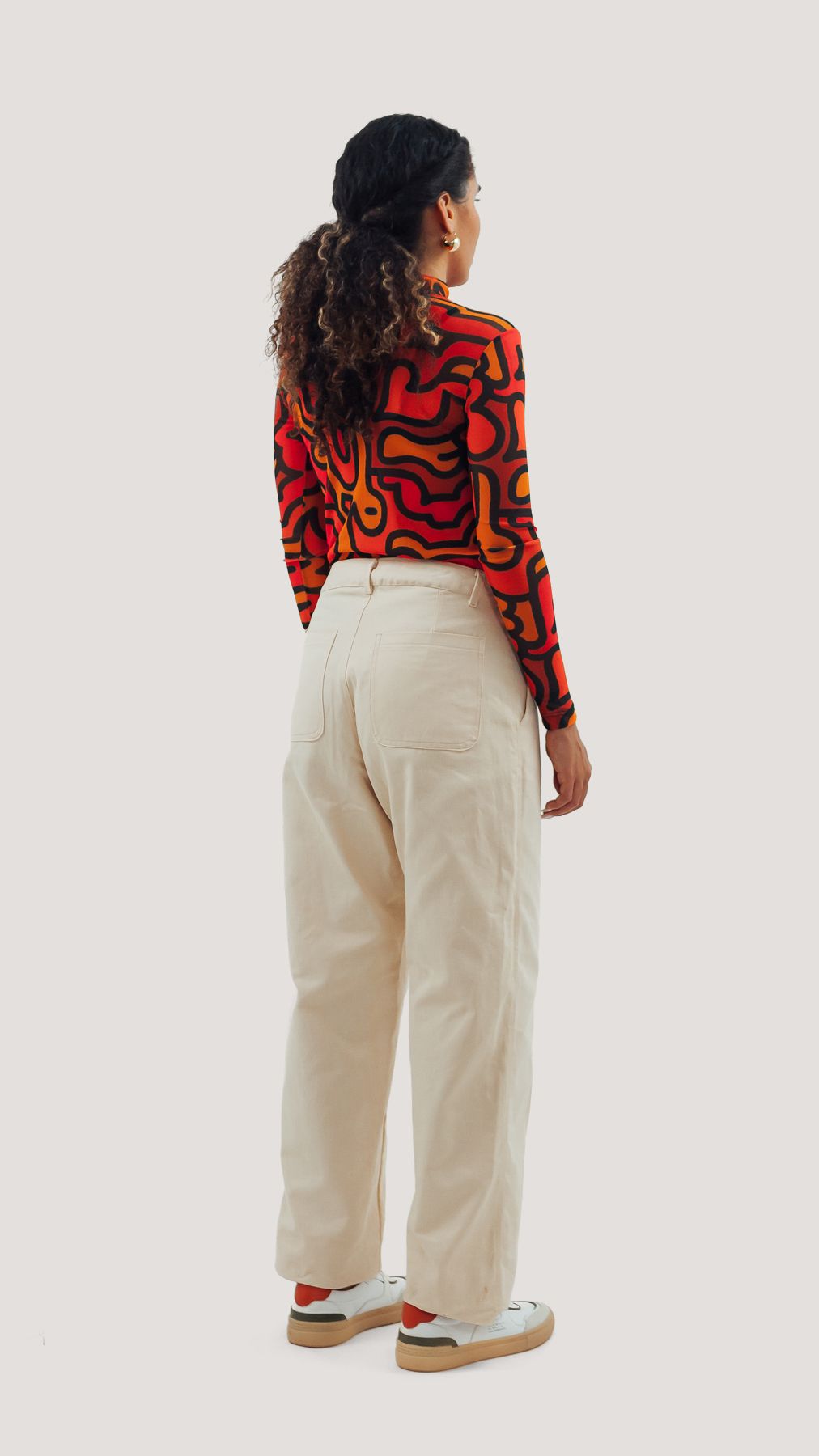 BLUSA MANGA LONGA DOODLE TERRA | GURULINO